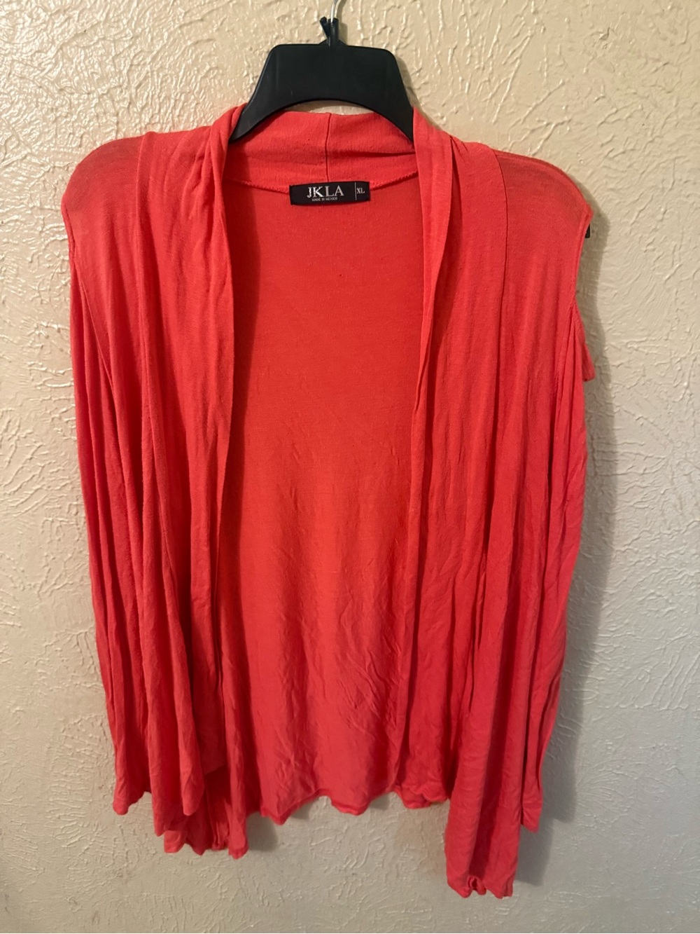 Women’s JKLA  Coral Open-Front Lightweight Cardigan